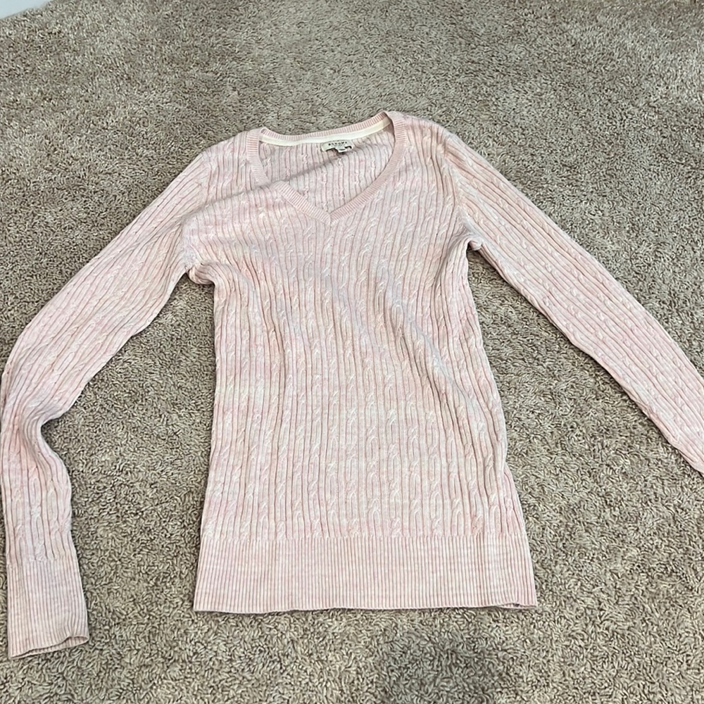 Pink sweater